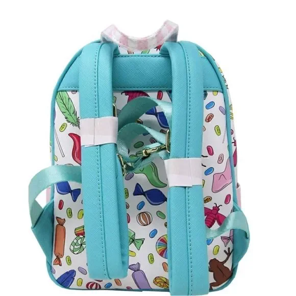 🍬🍭🍬 Loungefly x Harry Potter Honeydukes Candy Printed Mini Backpack - Picture 3 of 4